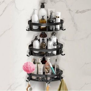 Brandnew 3 Pack Easy to Install Shower Shelf without Drilling